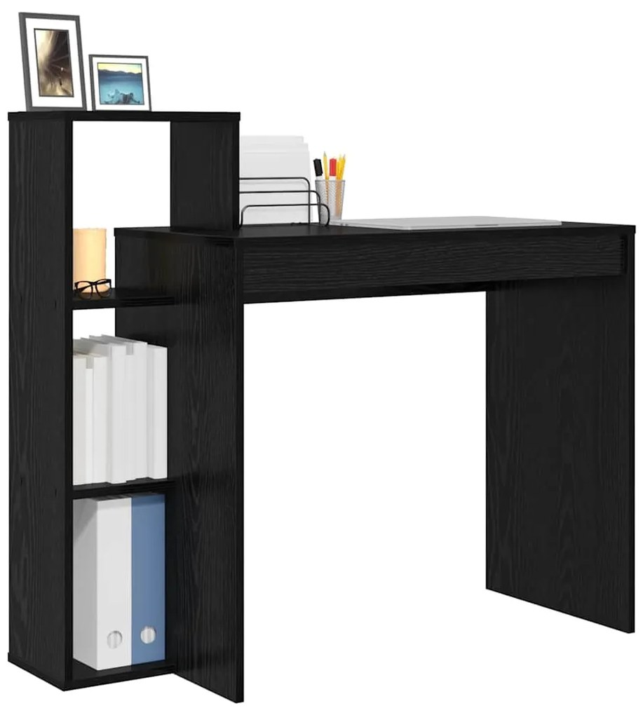 Mesa de Computador Carvalho Negro