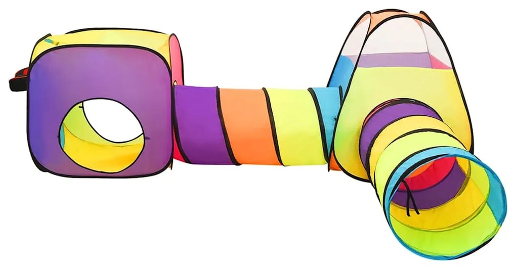 Tenda de brincar infantil 190x264x90 cm multicor