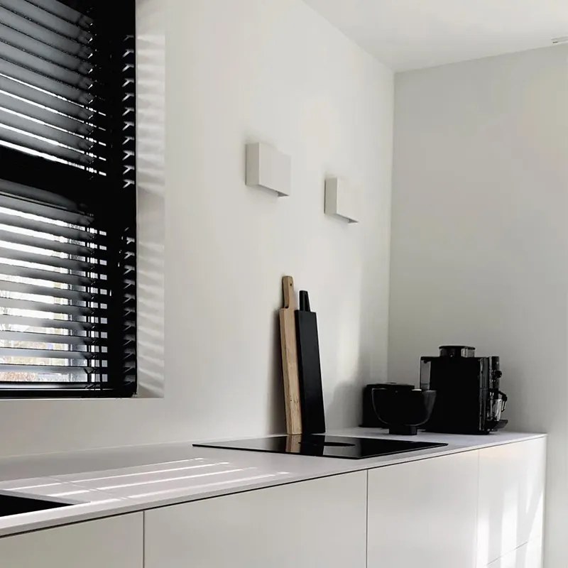 Conjunto de 2 Apliques de Parede Modernos Brancos - Otan