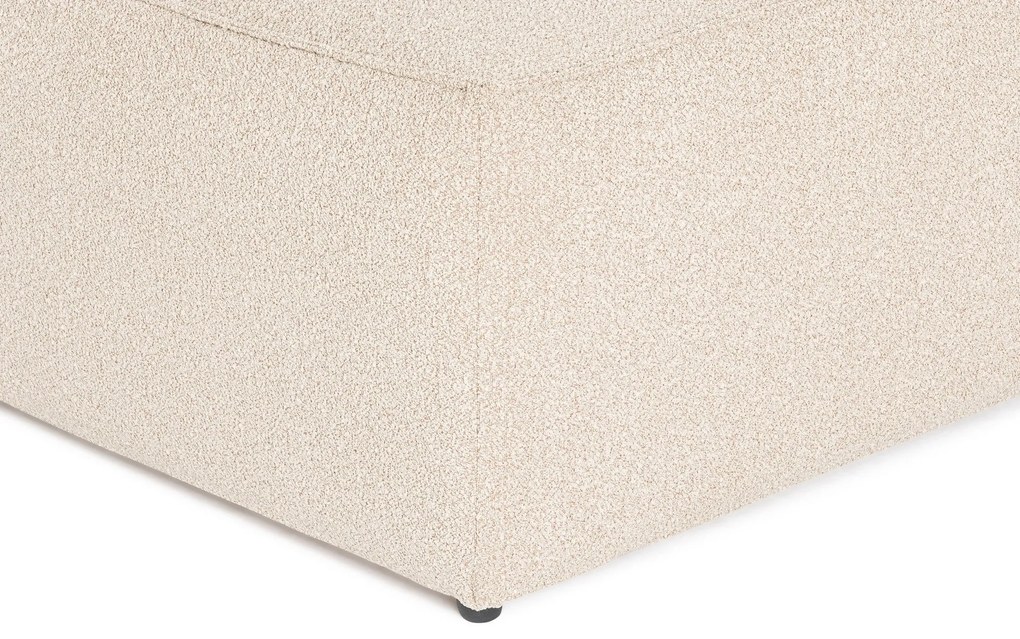 Pouffe Lora – Peach – 85x85x40 cm