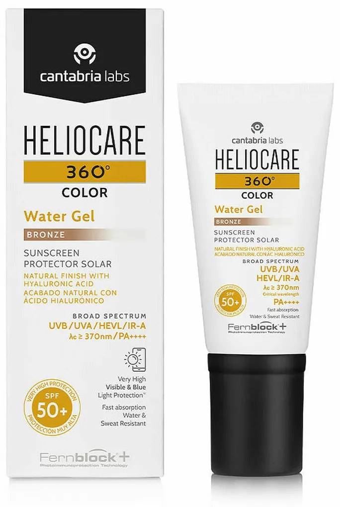 Protetor Solar Com Cor Heliocare Color Gel Bronze Spf 50 50 ml
