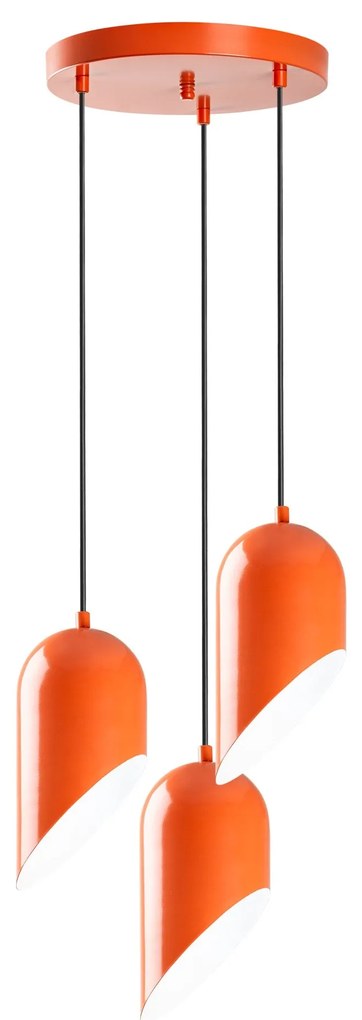 Chandelier Kesik – Laranja – Ø40 cm