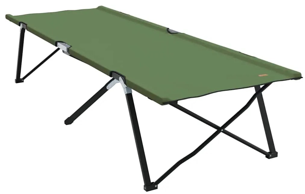 Cama de Sol Dobrável com Saco de Transporte Verde Exército 600D