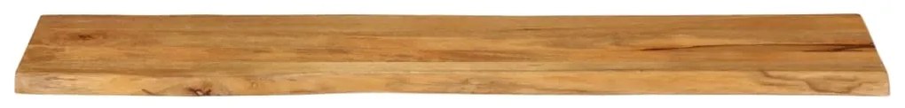 Tampo de mesa c/ borda viva 180x40x2,5 cm mangueira maciça