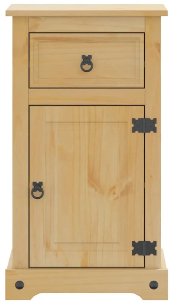 Móvel de WC Corona 45x33x80 cm madeira de pinho maciça
