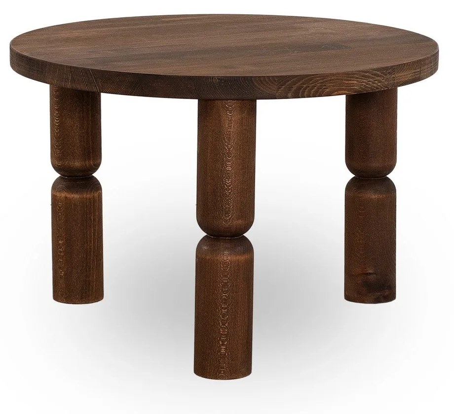 Mesa de Centro Ida – Nogueira – 60x40x60 cm