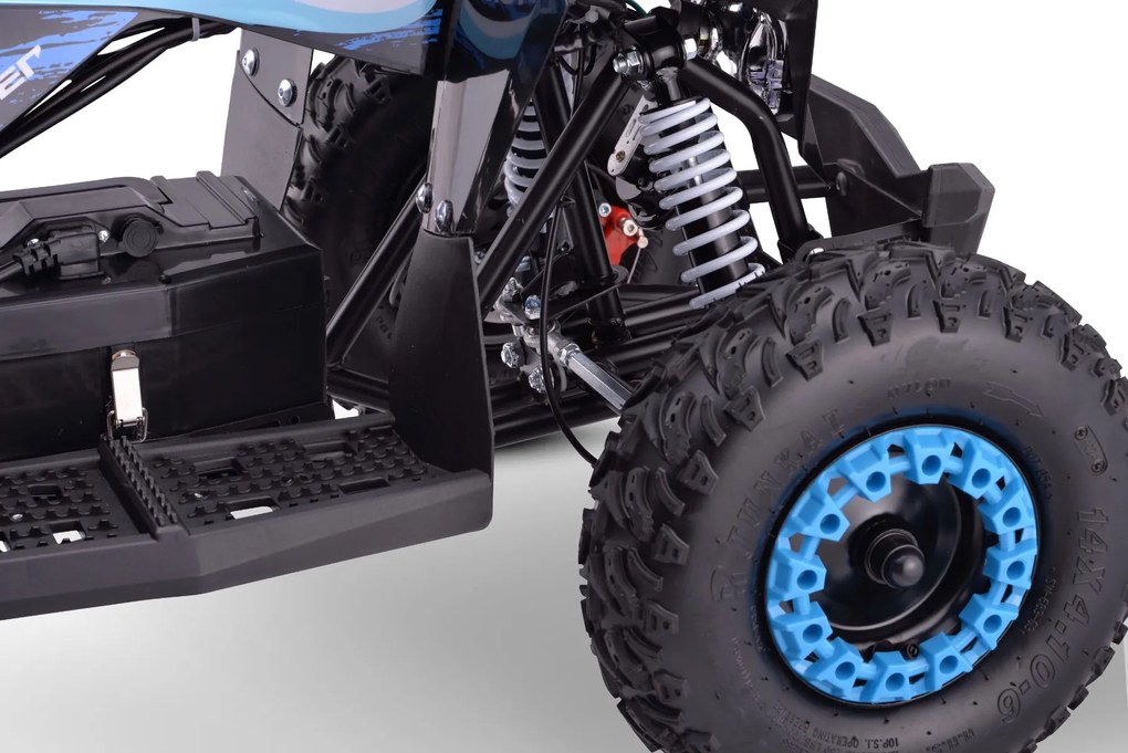 Moto 4 elétrica para crianças Motors SPIDER 1000W Azul