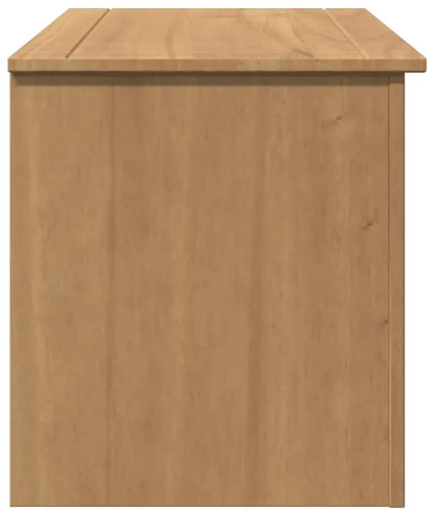 Caixa de arrumação com tampa Panama 79x42x46 cm pinho maciço