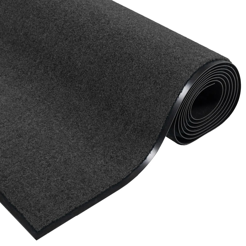 Capacho Retangular Antracite 120x300 cm