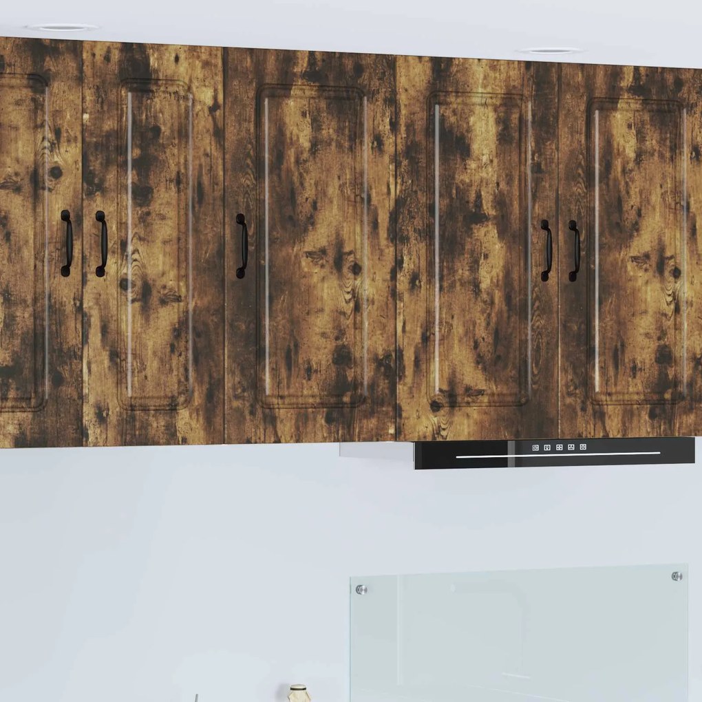 vidaXL Armário de Cozinha Kalmar Carvalho Defumado 40 x 31 x 80 cm