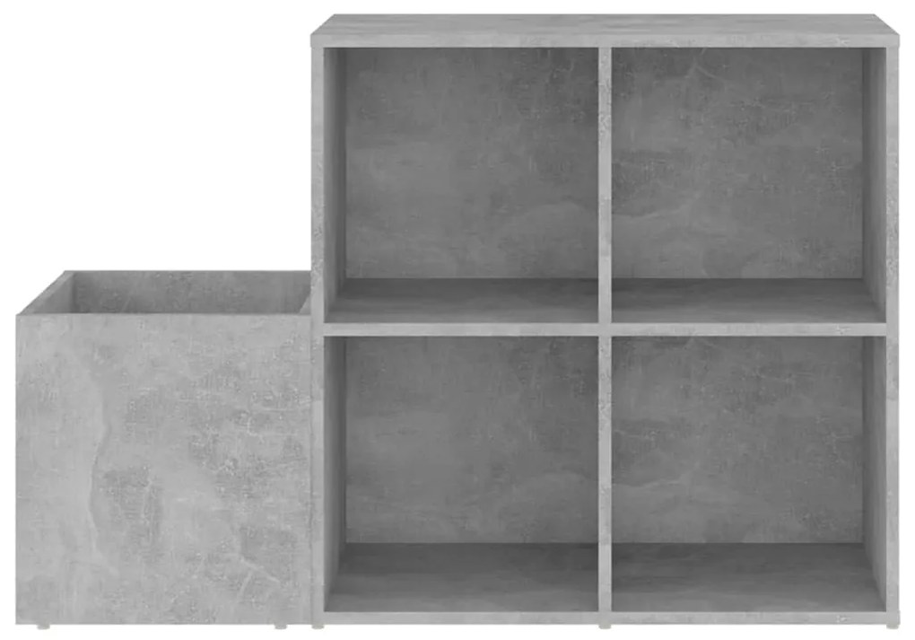Sapateira de corredor 105x35,5x70 derivados de madeira cinzento