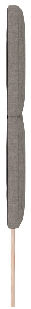 Cabeceira Design de Blocos em Diamante Taupe 160 cm Tecido