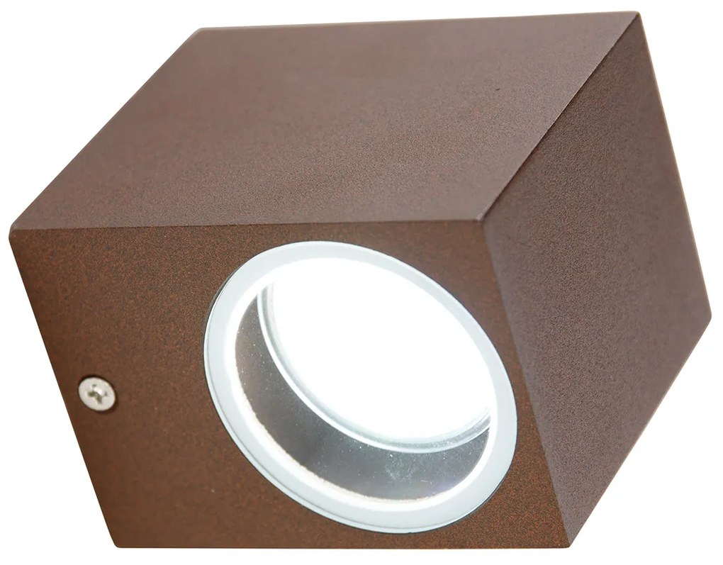 LED Candeeiro de parede inteligente castanho ferrugem IP44 com Wi-Fi GU10 - Baleno Country / Rústico,Industrial