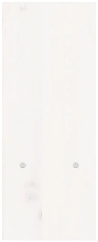 Suporte para monitor (39-72)x17x43 cm pinho maciço branco