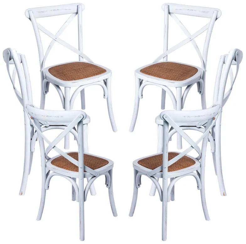 Pack 6 Cadeiras Altea - Roble branco