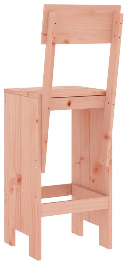 Cadeiras de bar 2 pcs 40x48,5x115,5cm madeira de douglas maciça