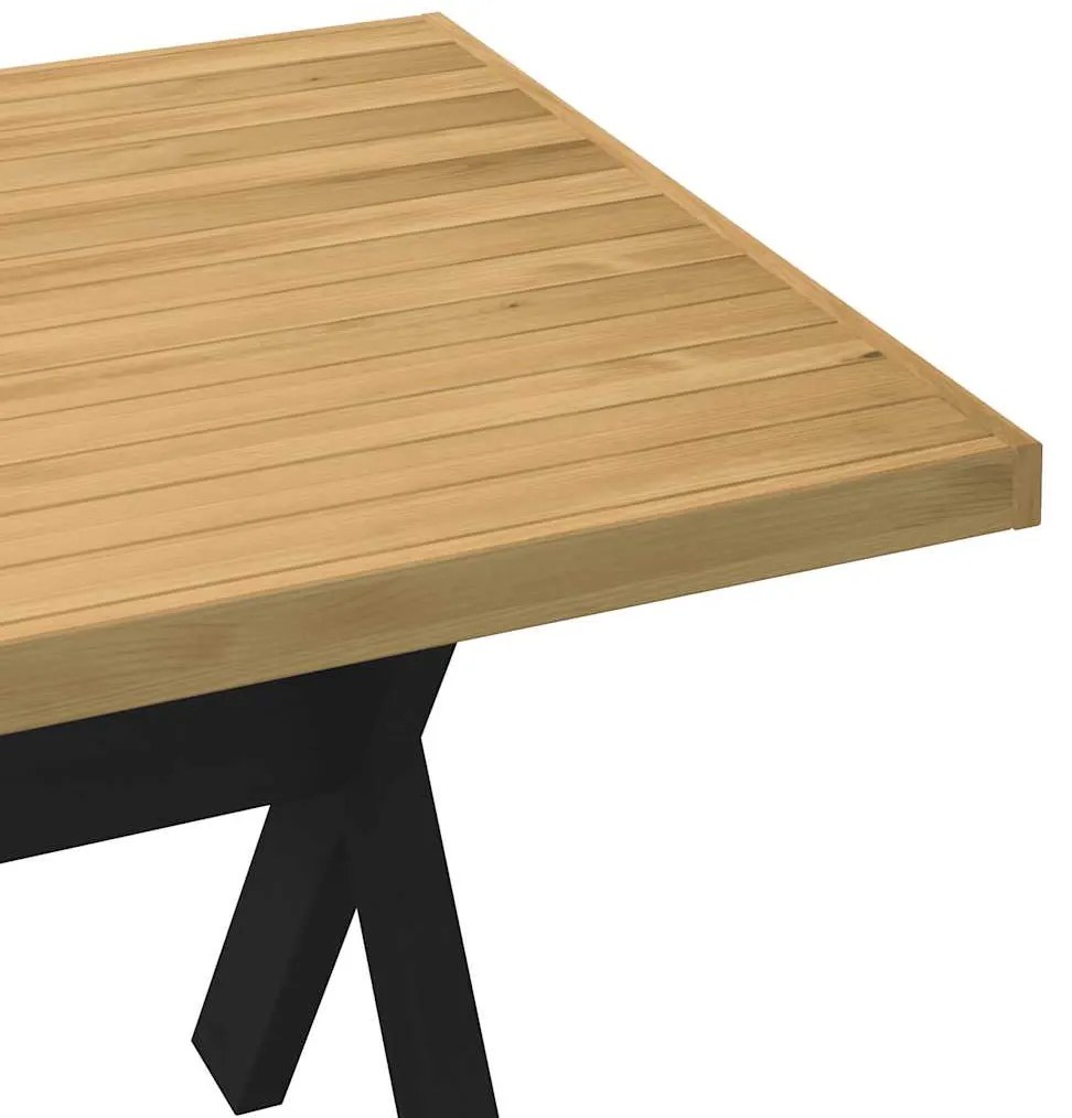 Mesa de jantar NOAIN Pernas em forma X 180x90x75cm pinho maciço