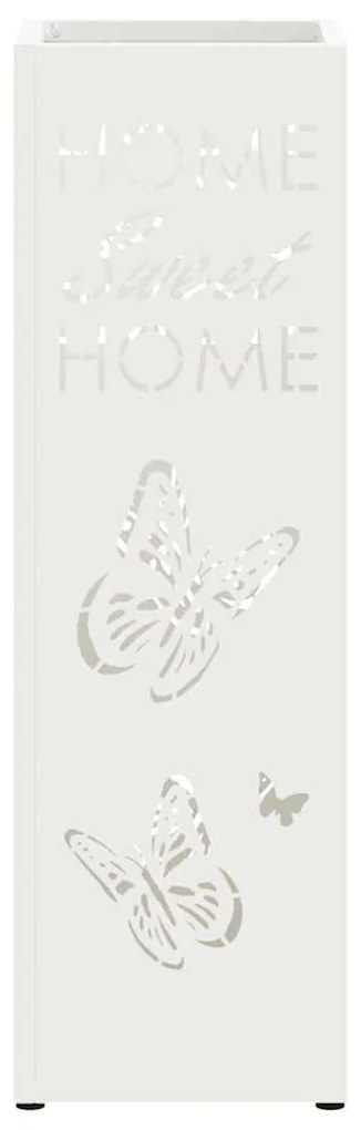 Suporte para Guarda-Chuva Branco Metal Padrão Durável