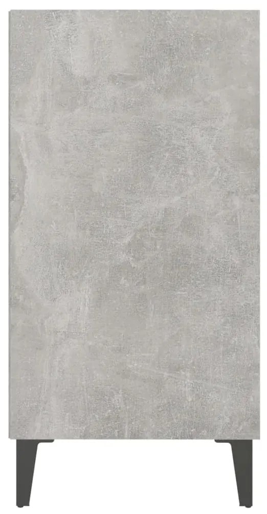 Aparador 57x35x70 cm derivados de madeira cinza cimento