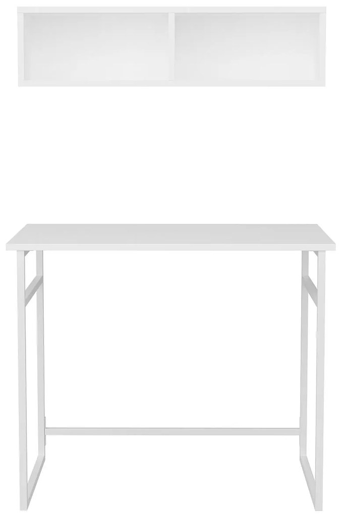 Secretária de Estudo Hussum - Branca - 90x60x75cm