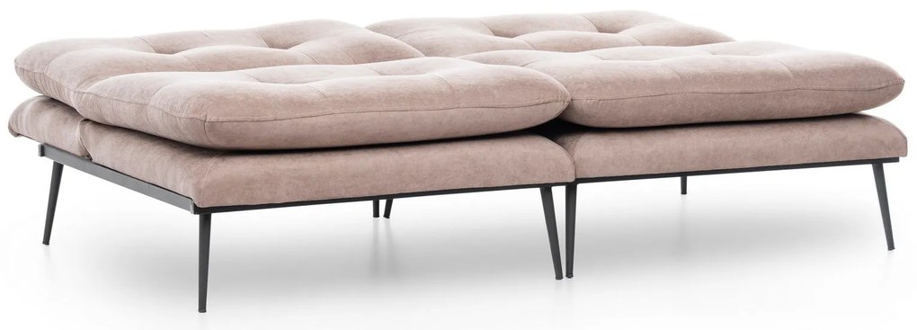 Mesa de Centro Stil Metal Ferforje – Nogueira/Preto – 90x90x38 cm