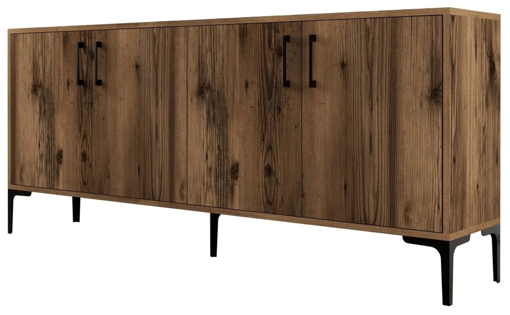 Console Kiev – Walnut – 180x78x35 cm