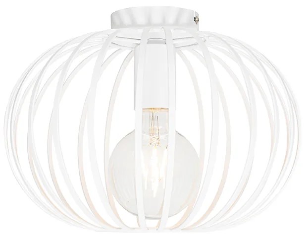 Candeeiro de teto design branco 30 cm - Johanna Design