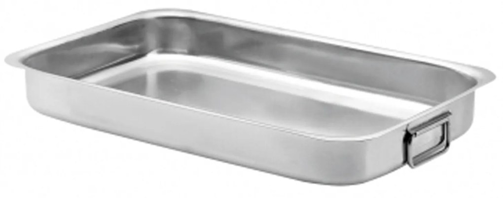 Assadeira Inox Grand Gourmet com Asas 54.5X35X7cm