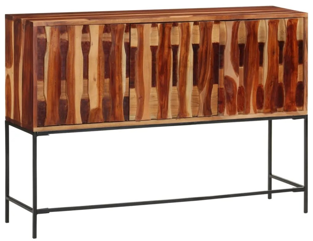 Aparador 110x28x76 cm madeira de acácia maciça