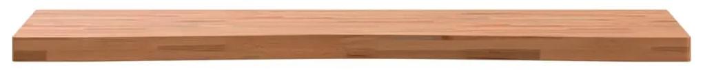 Tampo de secretária 110x(55-60)x4 cm madeira de faia maciça
