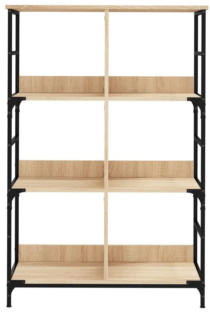 Estante 78,5x33x117,5 cm derivados madeira carvalho sonoma