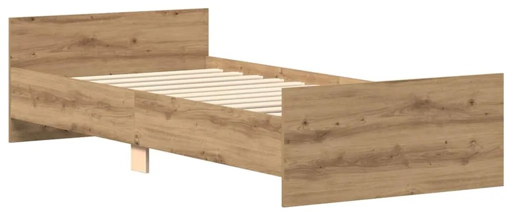 Estrutura de cama sem colchão 100x200cm derivados de madeira