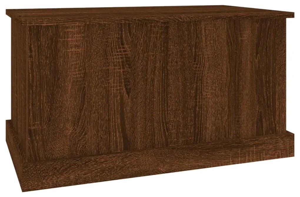 Caixa de arrumação 70x40x38 cm deriv. madeira carvalho castanho