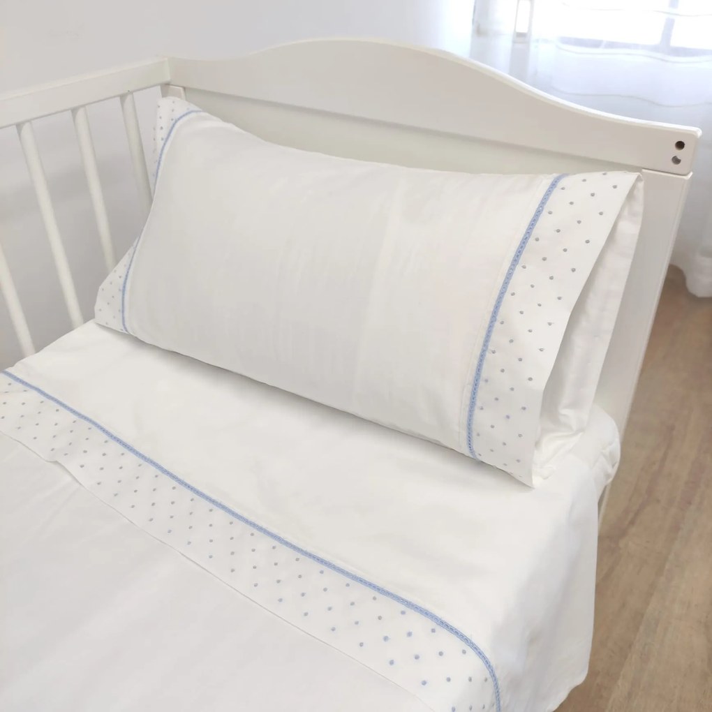 Jogo de Cama Bebé Bolinhas e Sonhos