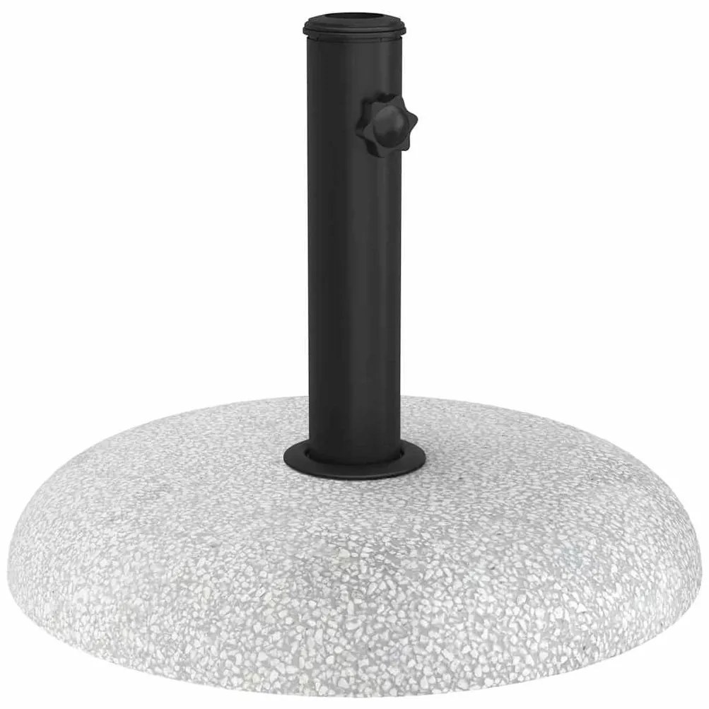 Base de Parasol para Pólos de 37/42/52/58mm - Concreto Cinza Claro 20