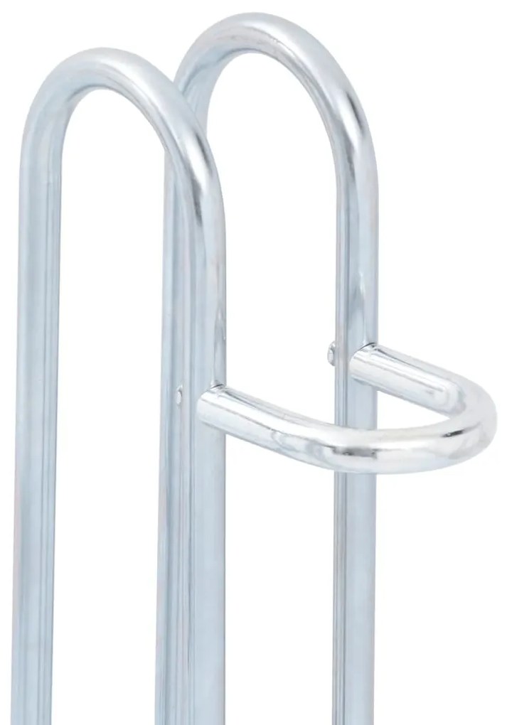 Suporte independente para 3 bicicletas aço galvanizado
