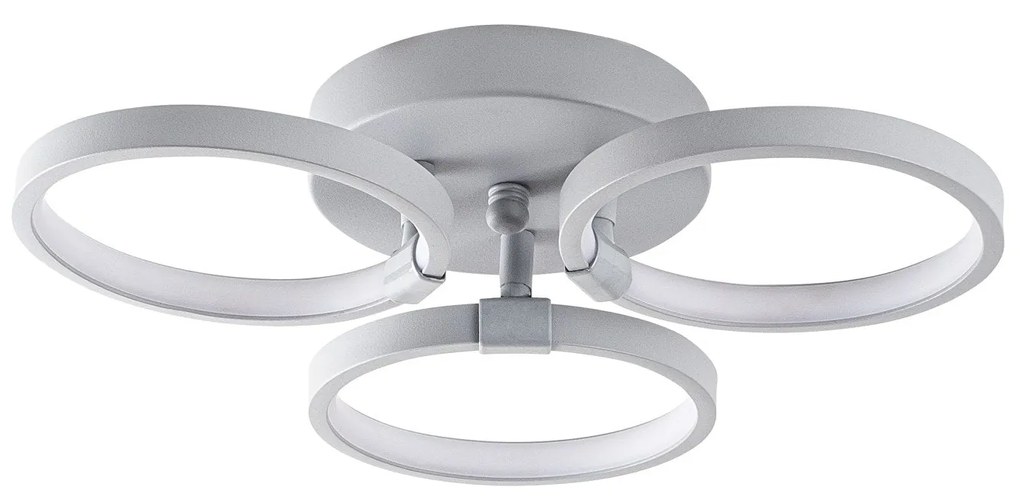 Candeeiro de Teto Halka – Cinzento Nardo – 37 cm x 9 cm x 32 cm