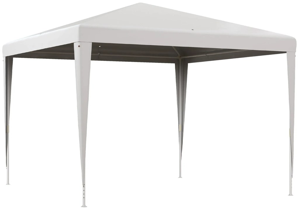 Tenda de Jardim Desmontável 293x293 cm Tenda para Exteriores com 4 Ori