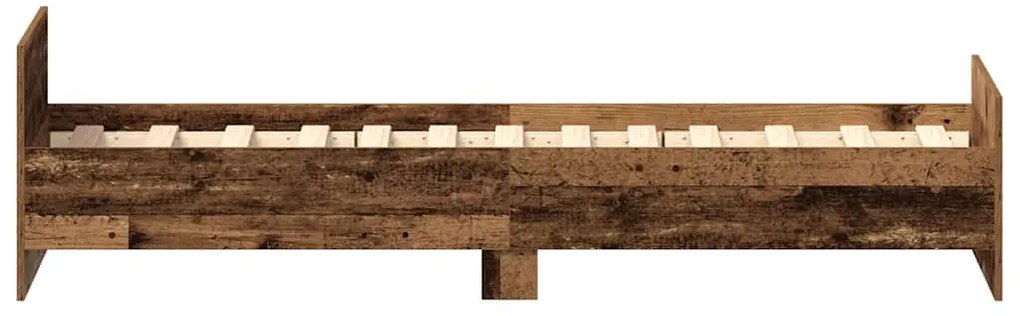 Estrutura de cama sem colchão 75x190cm derivados de madeira
