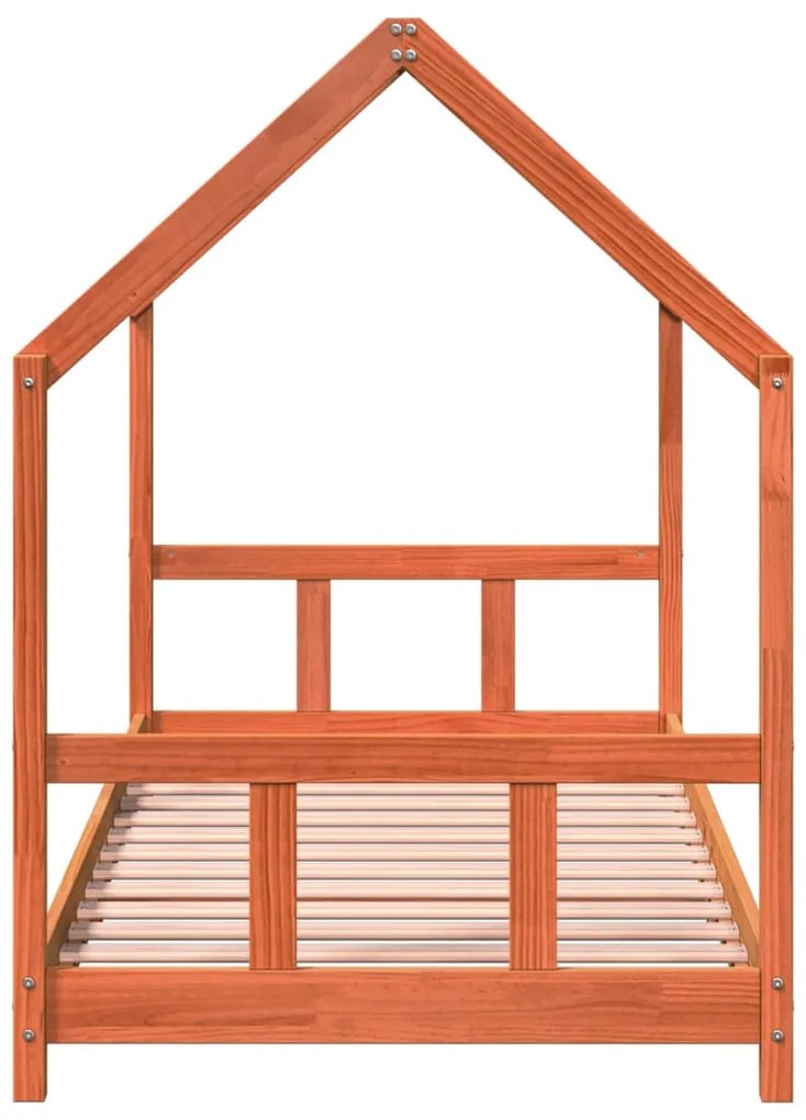 Estrutura de cama para crianças 90x190 cm pinho maciço