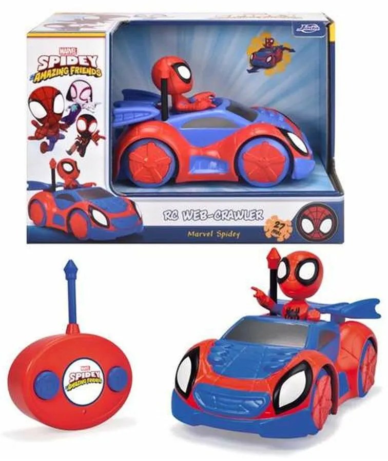 Carro Rádio Controlo Simba Spidey Web Crawler 2 Peças (21 X 34 X 18,5 cm)