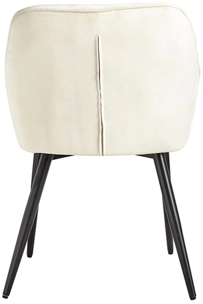 Cadeira Salle Veludo - Beige