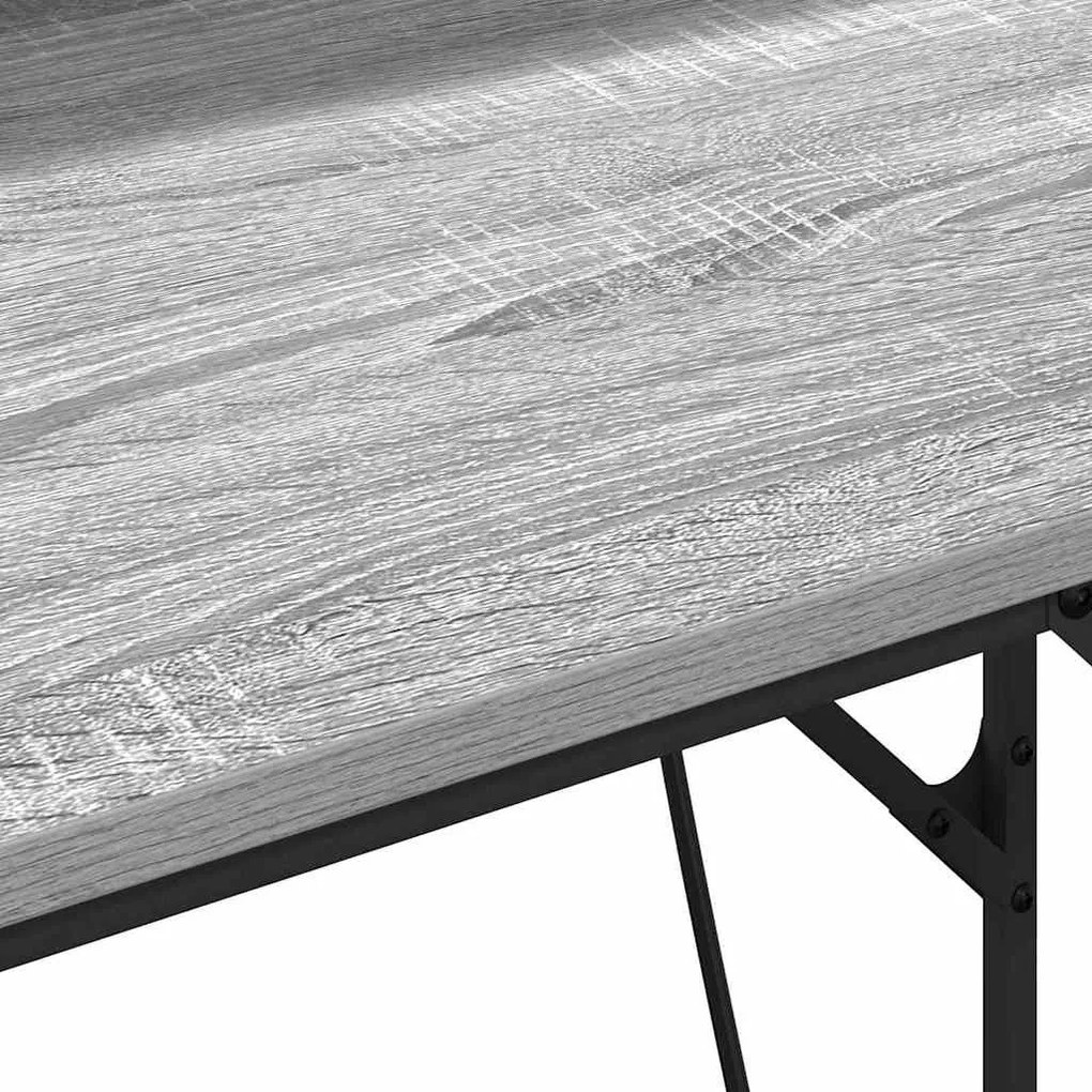 Mesa Sonoma cinzento 100 x 50 x 86.5 cm Madeira processada