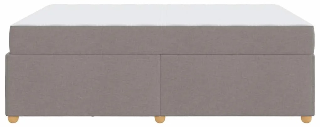 Estrutura da Cama Cinzento-acastanhado 160 x 200 cm tecido