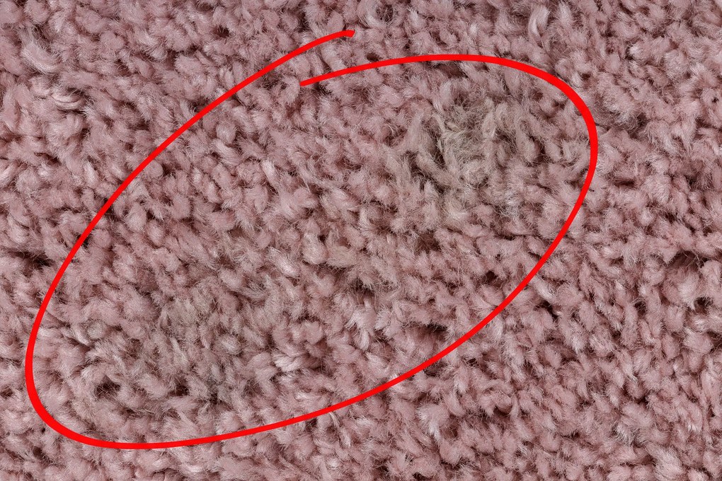 Tapete BERBER 9000 rosa Franjas berbere marroquino shaggy - PRODUTO DE SEGUNDA GRAU