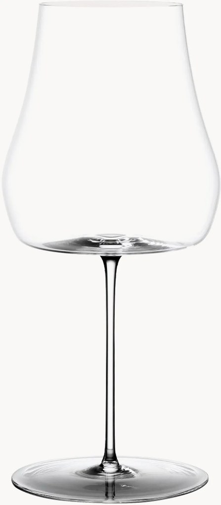 Copos de vinho tinto em cristal Green Wave, conjunto de 2