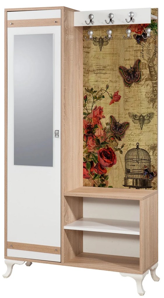 Hall Stand Inci – Carvalho Sonoma – 100x190x36 cm