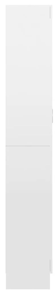 Vitrine Real de 185cm - Branco Brilhante - Design Moderno