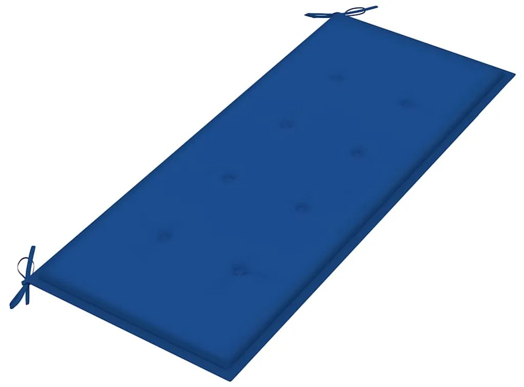 Banco de jardim 2 lugares c/ almofadão 120 cm eucalipto maciço