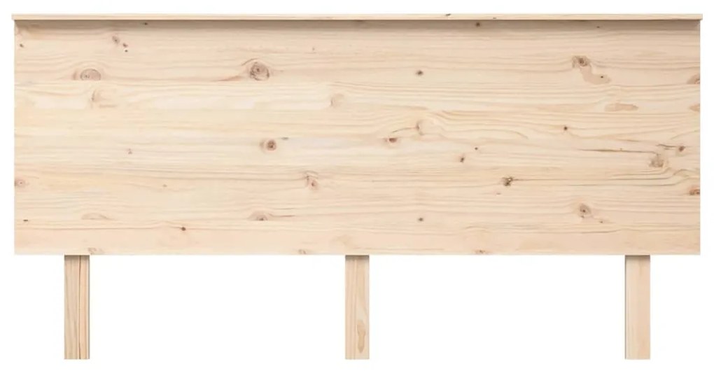 Cabeceira de cama 164x6x82,5 cm pinho maciço